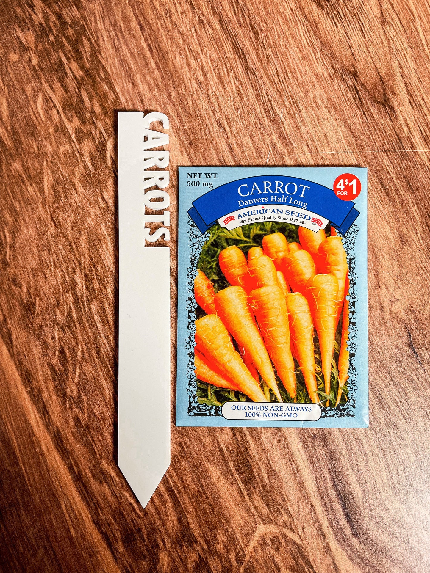 Garden Stake Stick Markers | Custom Garden Identification Stakes | Gardening Gift | Backyard Garden Tools