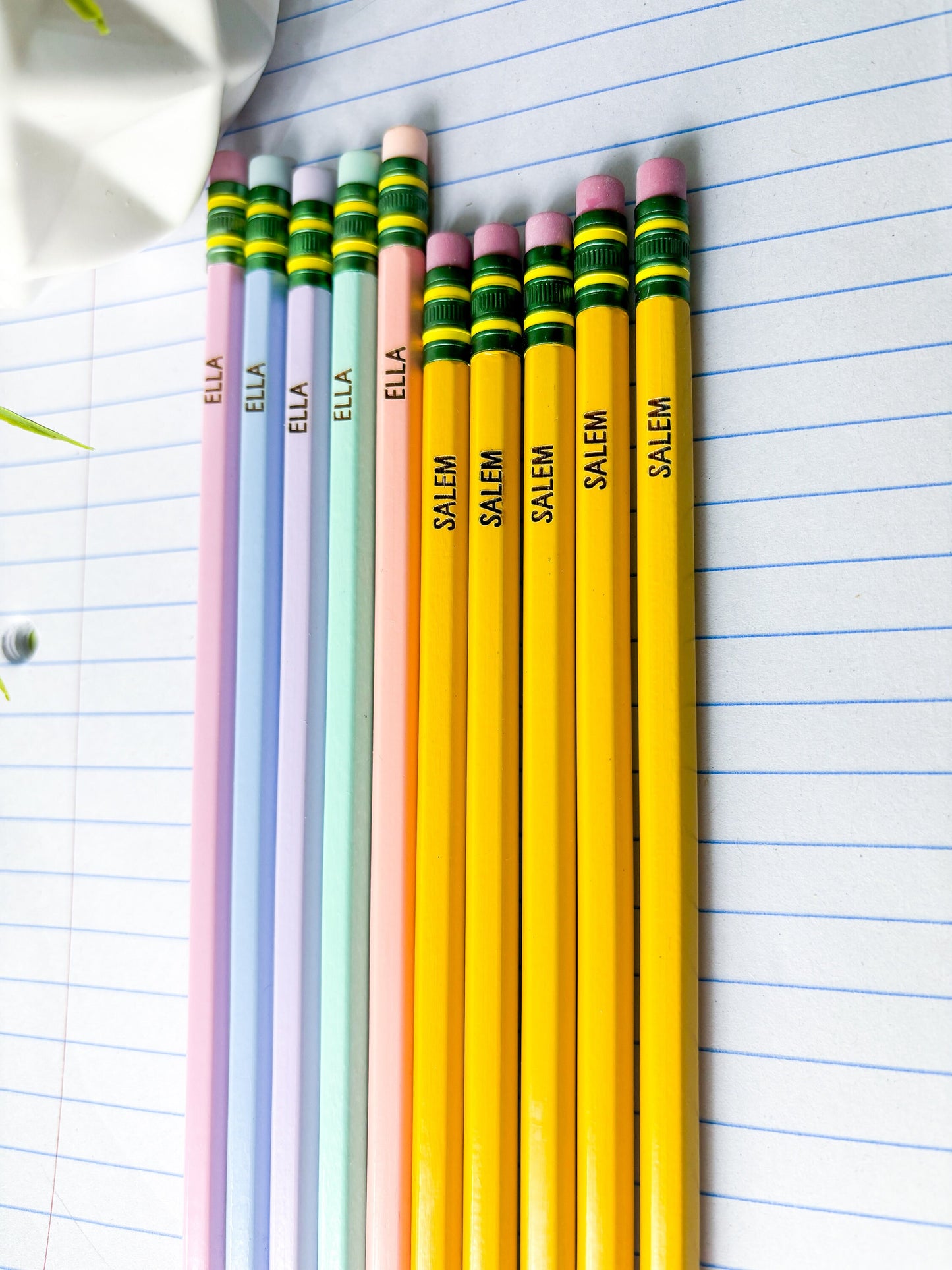 Back to School Pencils, Personalized School Pencils, Engraved Pencils for School, #2 Pencil Set, Children's Pencils, Back To School Supplies