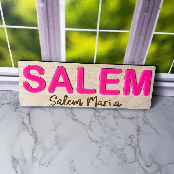 Wooden Name Puzzle