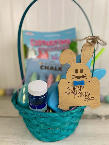 Customizable Easter Basket Money Holder or Gift Card Holder