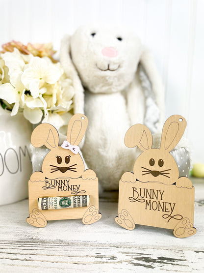 Customizable Easter Basket Money Holder or Gift Card Holder
