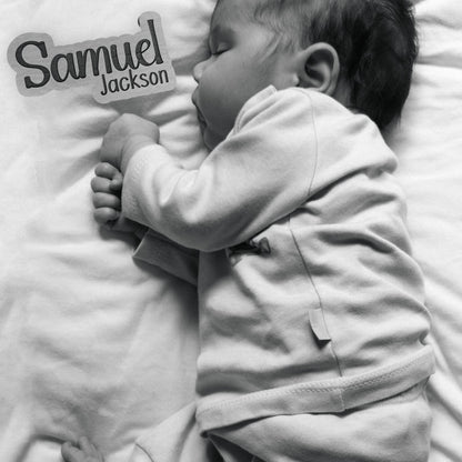 Baby Name Announcement- Name Plaque | Baby Milestone Photo Prop | Newborn Photo Name Announcement