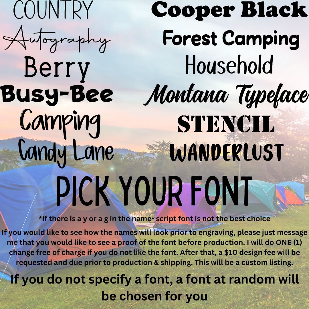 Personalized Marshmallow Roasting Sticks - Engraved Roasting Sticks - Fire Pit - Campfire - Custom Sticks