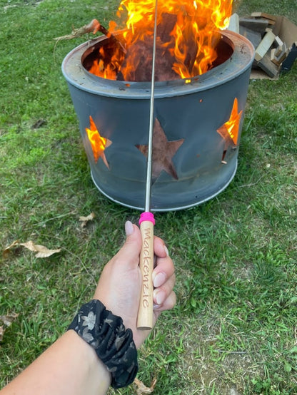 Personalized Marshmallow Roasting Sticks - Engraved Roasting Sticks - Fire Pit - Campfire - Custom Sticks