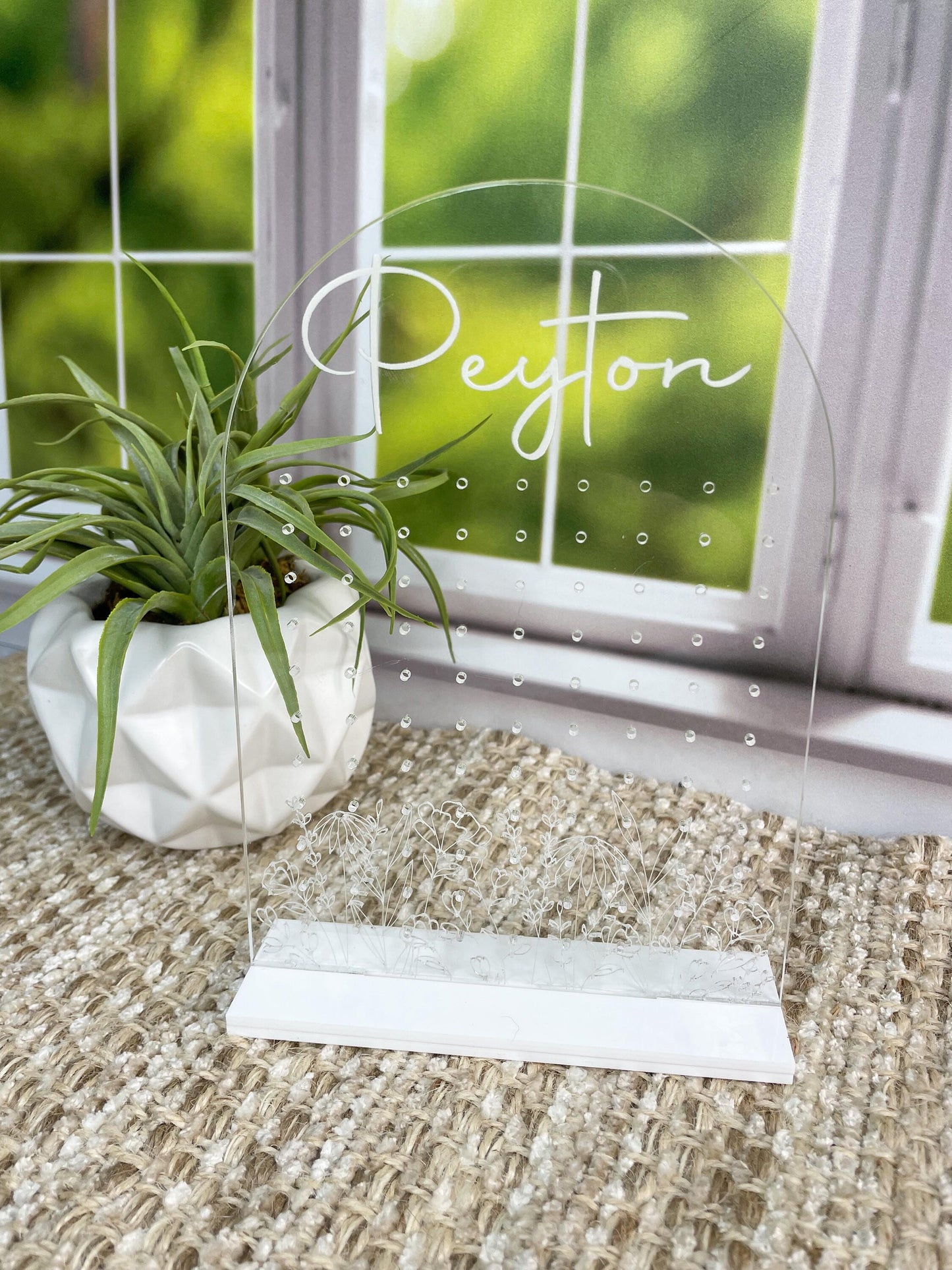 Personalized Earring Stand | Earring Holder | Jewlery Stand