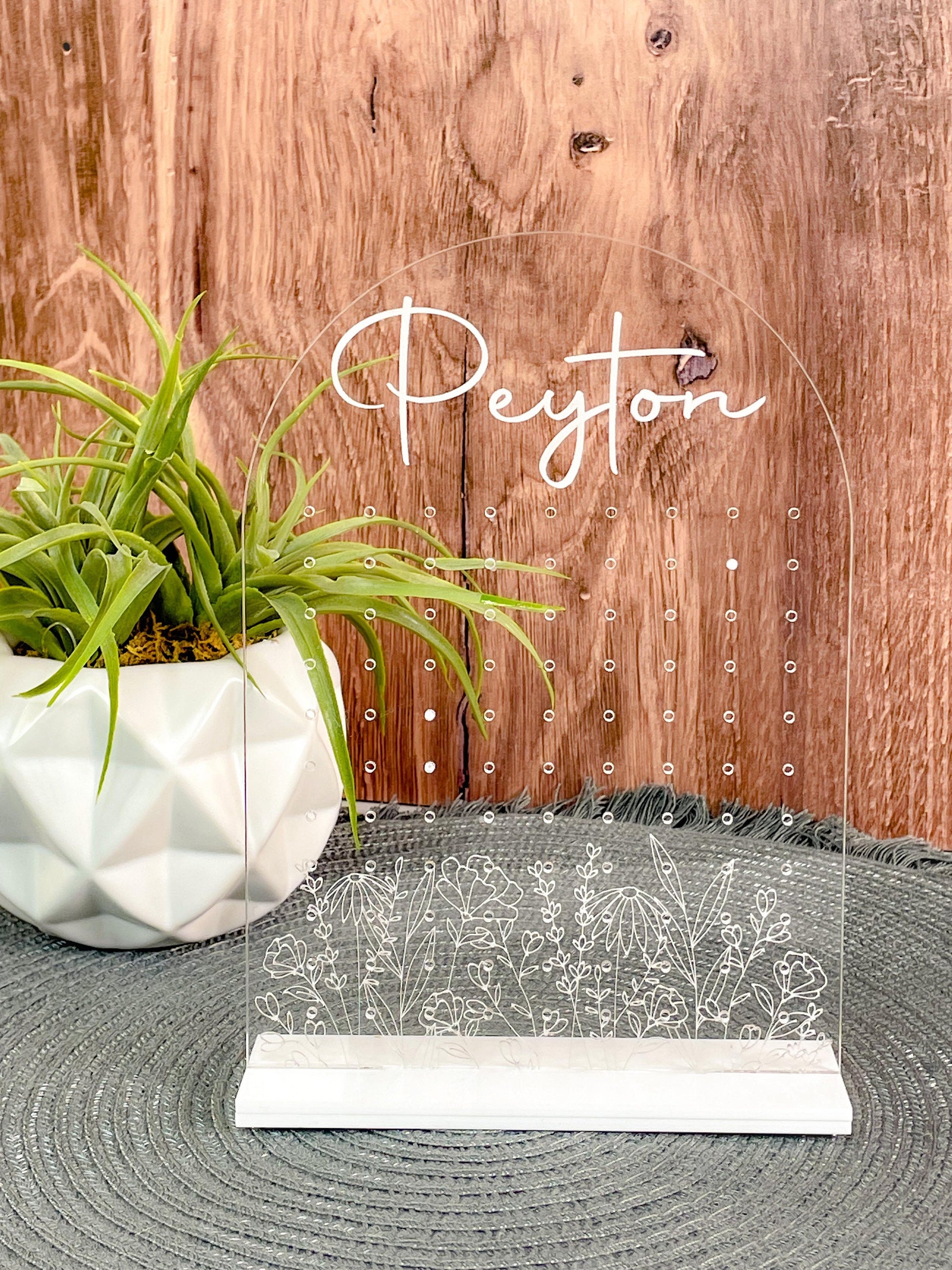 Personalized Earring Stand | Earring Holder | Jewlery Stand