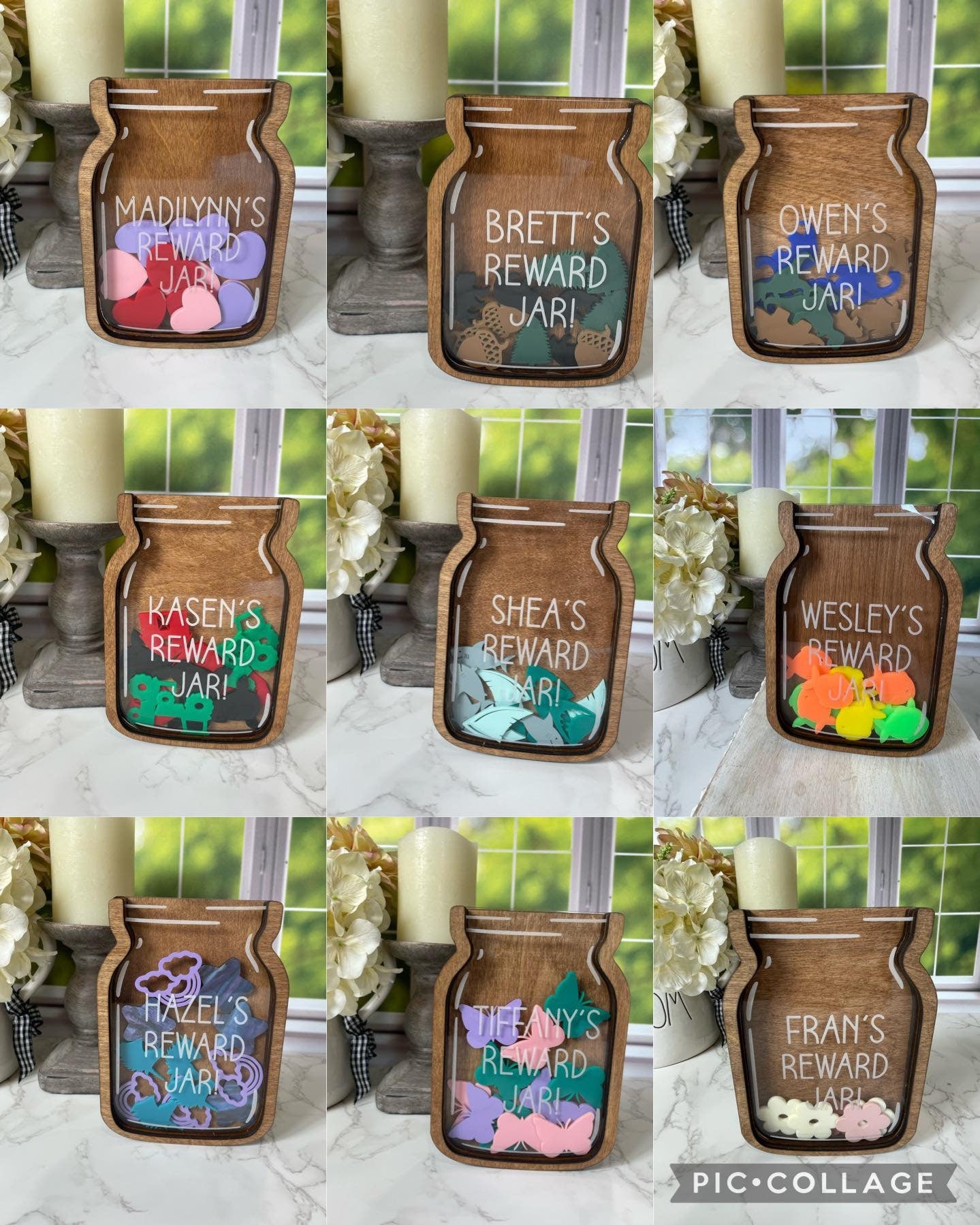 Potty Training Reward Jar | Reward Jar | Reward Tokens