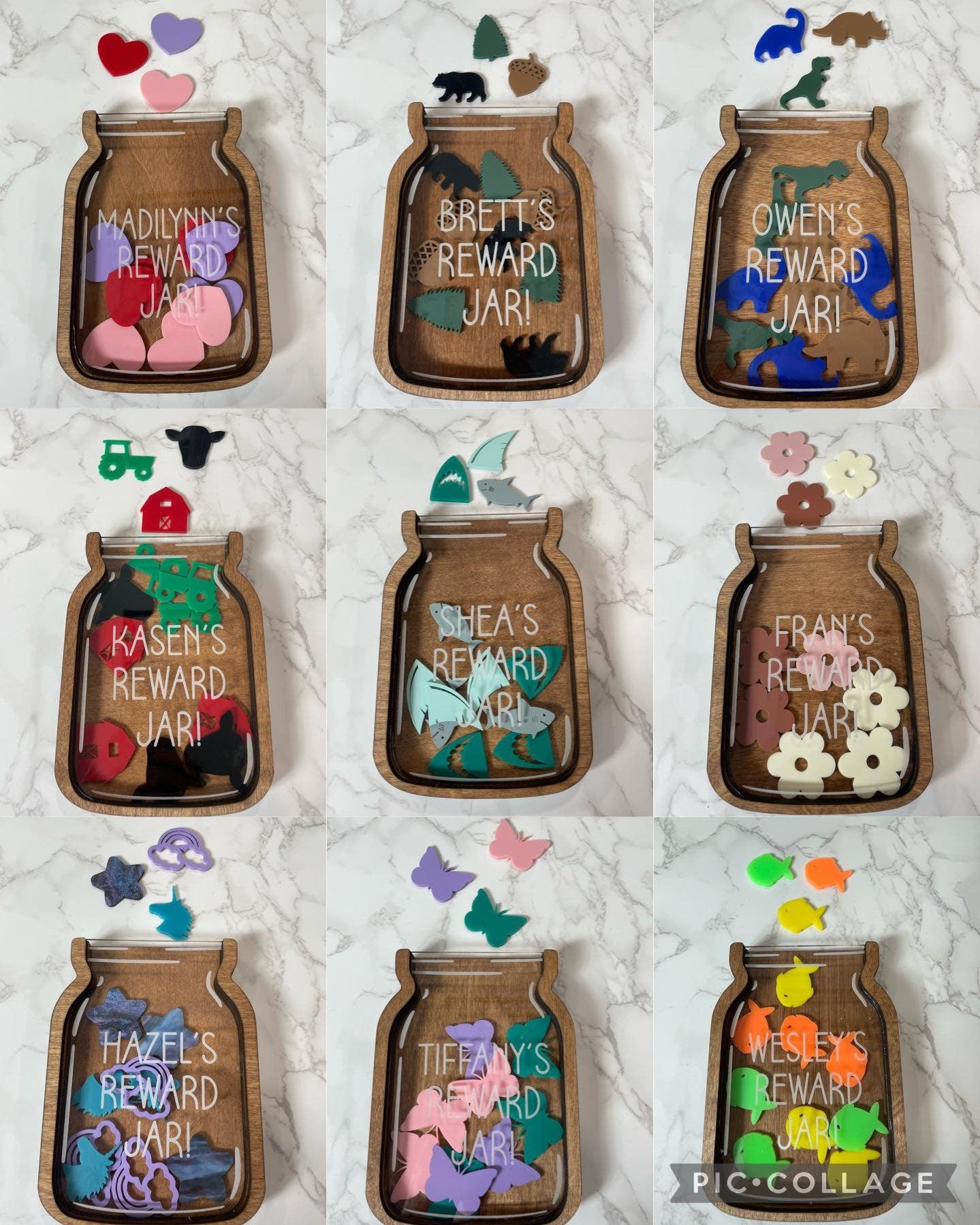 Potty Training Reward Jar | Reward Jar | Reward Tokens