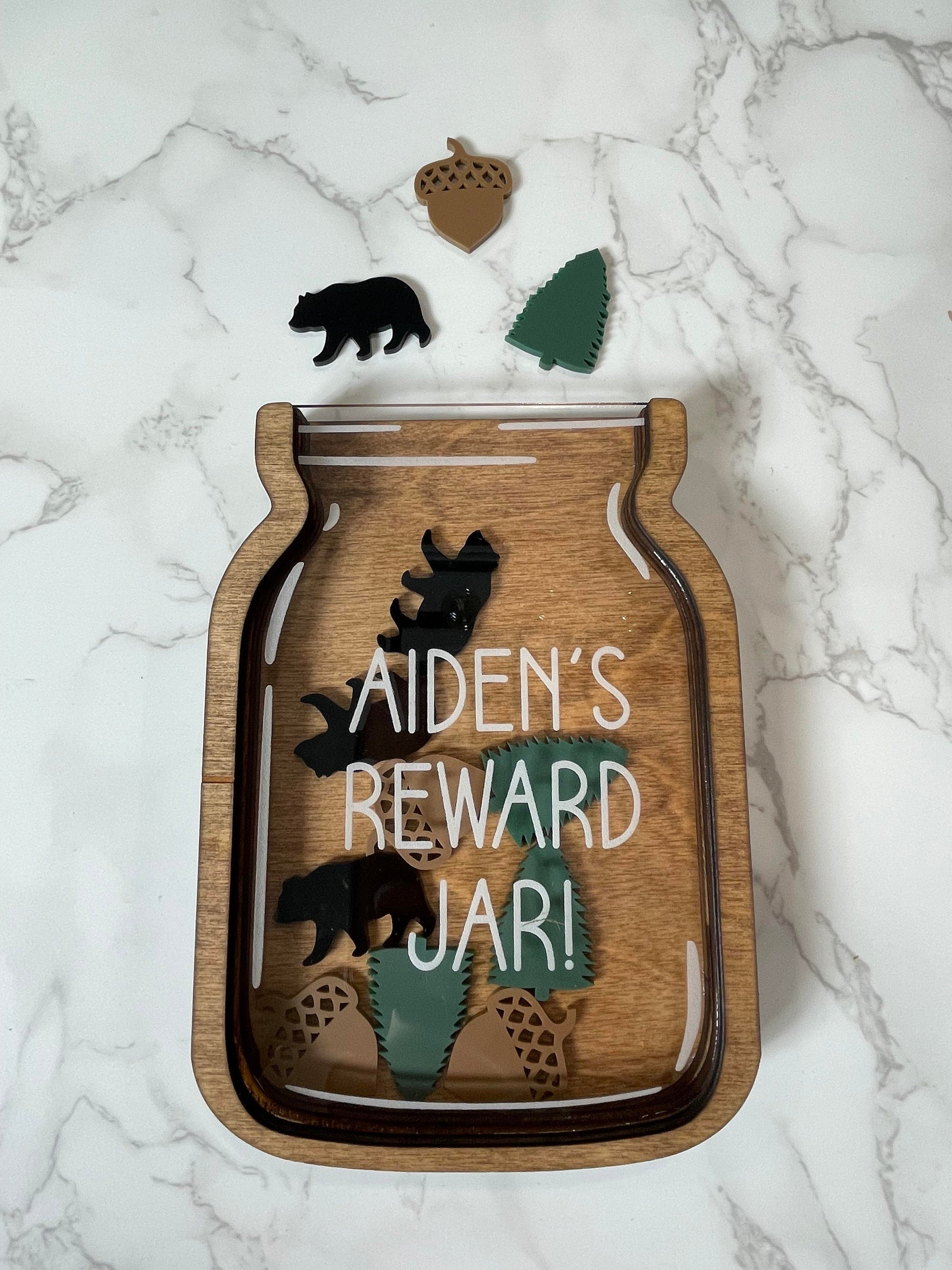 Potty Training Reward Jar | Reward Jar | Reward Tokens