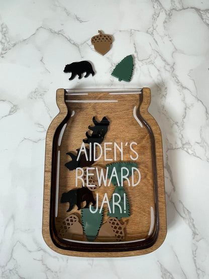 Potty Training Reward Jar | Reward Jar | Reward Tokens