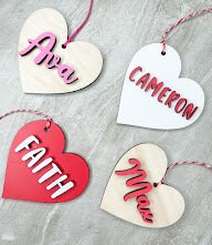 Valentines Day Tag | Valentines Day Basket for kids | Kids Valentines Day Name Tag