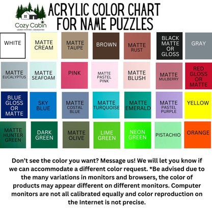 Wooden Name Puzzle, Gift for Kids, Name Puzzles for Toddlers, Montessori Baby Toys, First Birthday Gift, Baby Shower Gift, Easter Basket