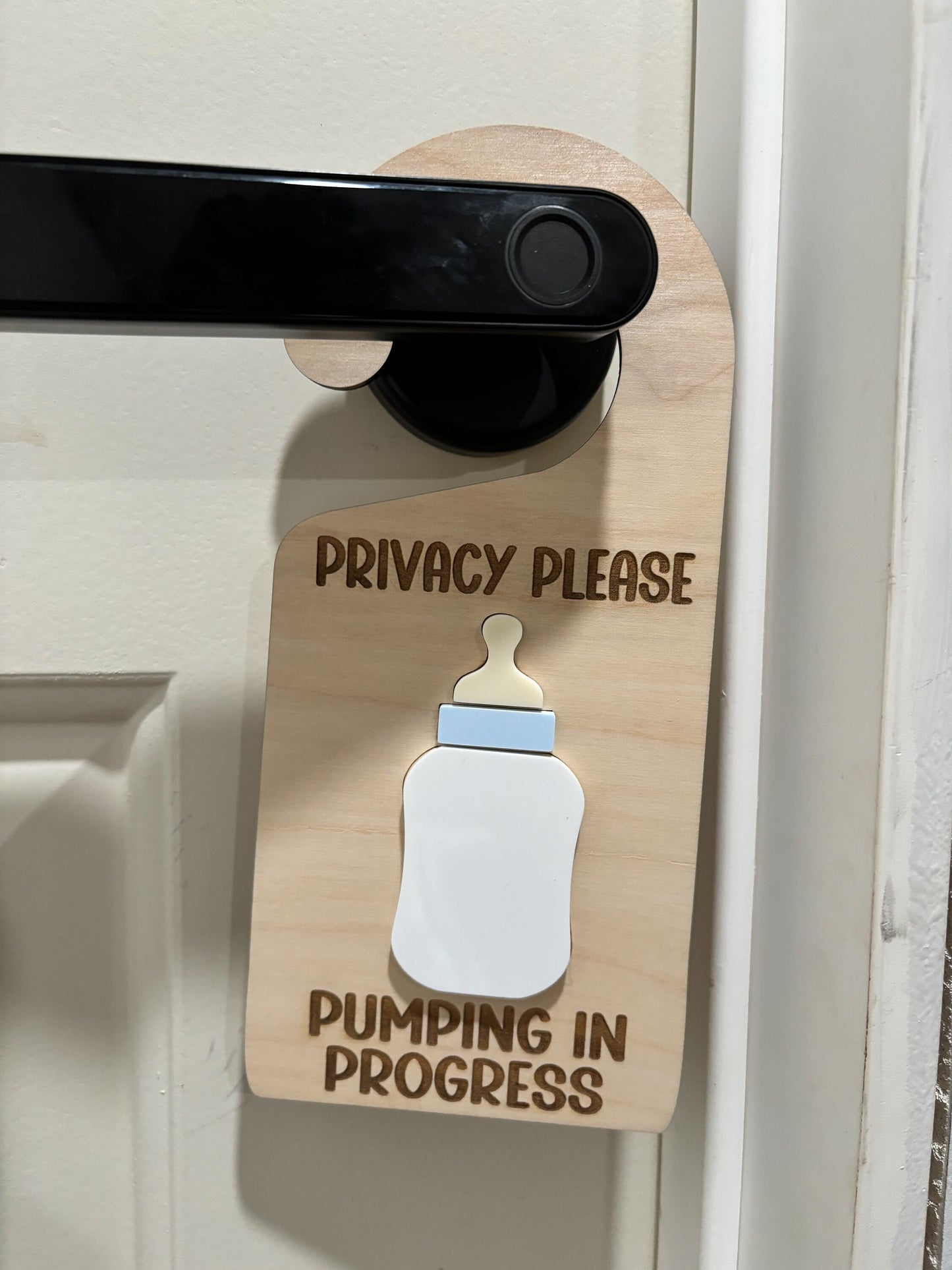 Pumping In Session Door Hanger, Pumping Sign, Nursing Sign, Privacy Door Hanger, Breastfeeding Door Sign, Privacy Please Hanger