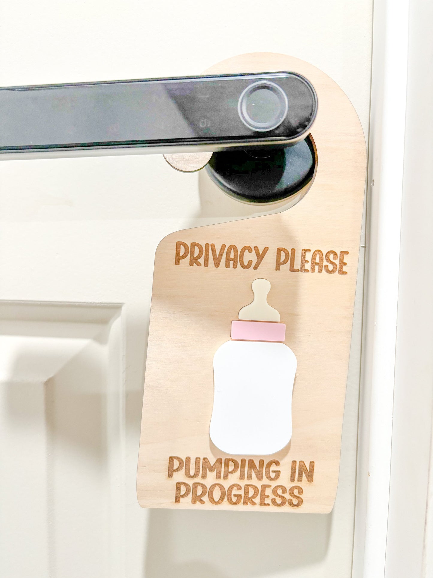 Pumping In Session Door Hanger, Pumping Sign, Nursing Sign, Privacy Door Hanger, Breastfeeding Door Sign, Privacy Please Hanger
