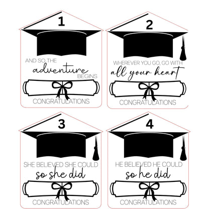 Graduation Money Gift Holder | High School Grad Money Gift Card Holder | Wooden Money Gift Box | Gift Card for Graduate | Graduation Gift