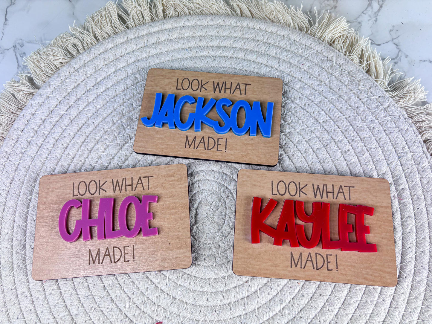 Kids Artwork Magnet Holder