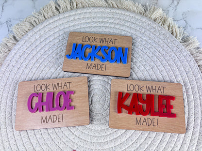 Kids Artwork Magnet Holder