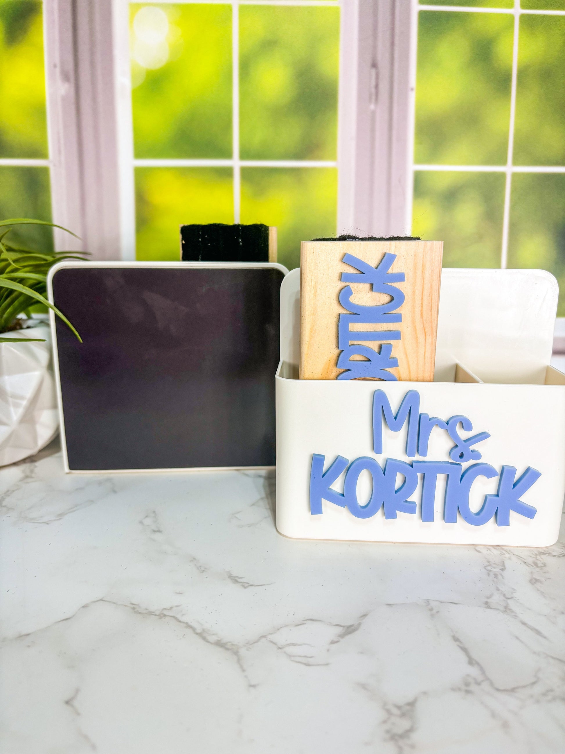 Dry Erase Holder, Magnetic Dry Erase Holder, Whiteboard organizer for dry eraser and marker set, Classroom Organizer, Blackboard Organizer