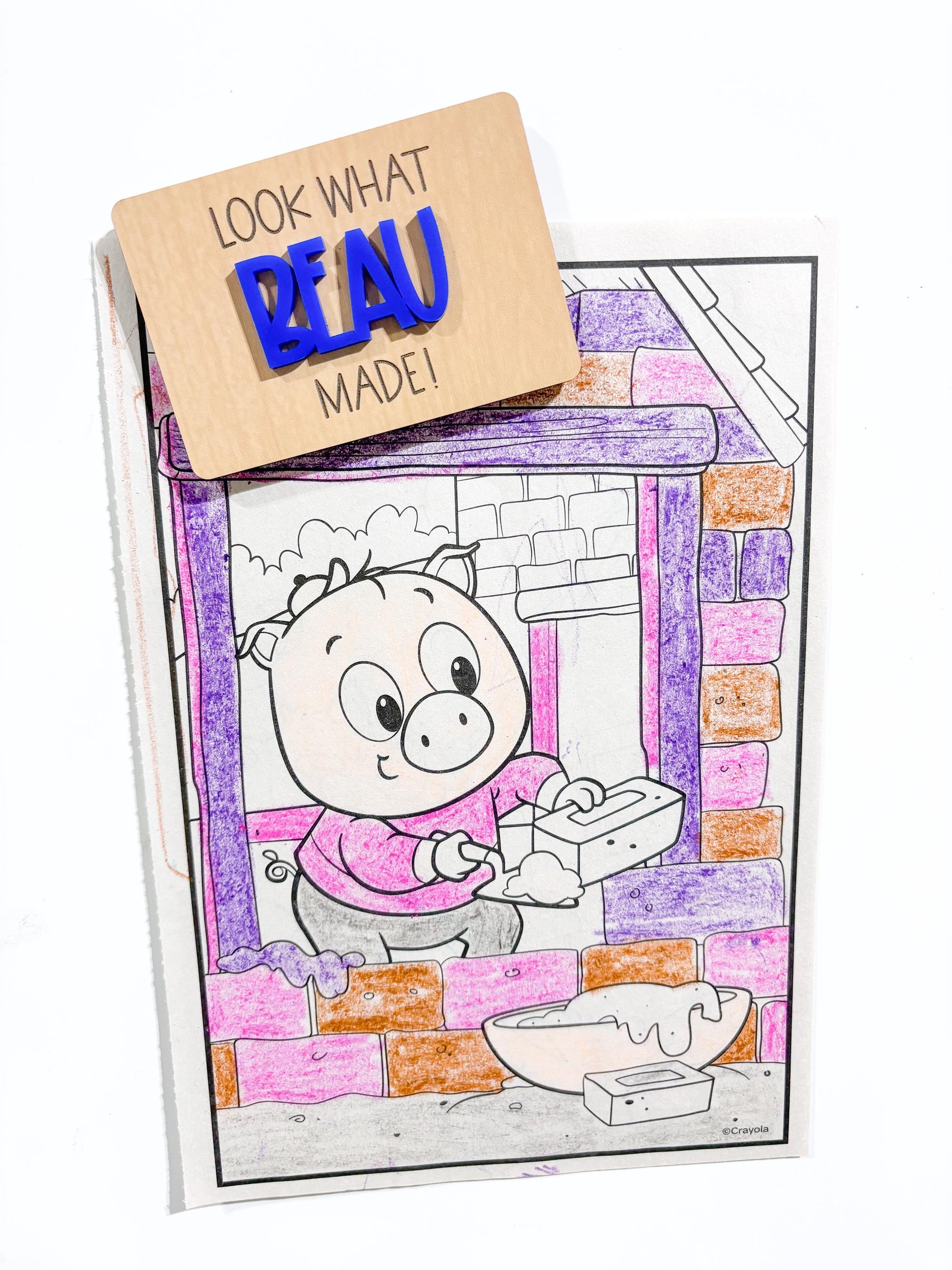 Kids Artwork Magnet Holder