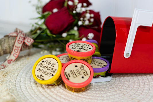 Valentines Day PIaydoh Cards, Classroom Valentines Day Cards, Valentines Day Cards for kids, Preschool Valentines Day Cards