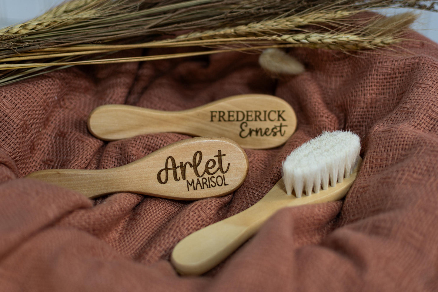 Engraved Baby Brush, Baby Shower Gift for Mom, Soft Baby Brush, Custom Gift for First Baby, Gift for Newborn,Baby Keepsake Gift,Gift for Mom