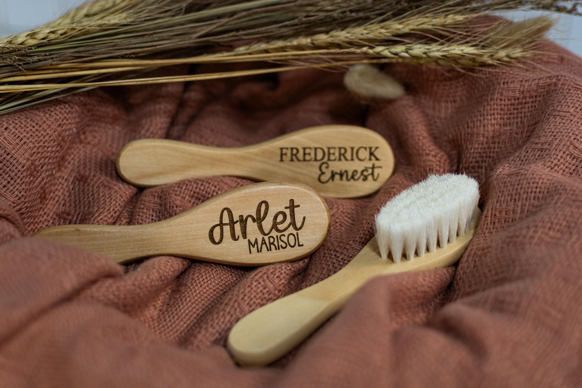 Engraved Baby Brush, Baby Shower Gift for Mom, Soft Baby Brush, Custom Gift for First Baby, Gift for Newborn,Baby Keepsake Gift,Gift for Mom