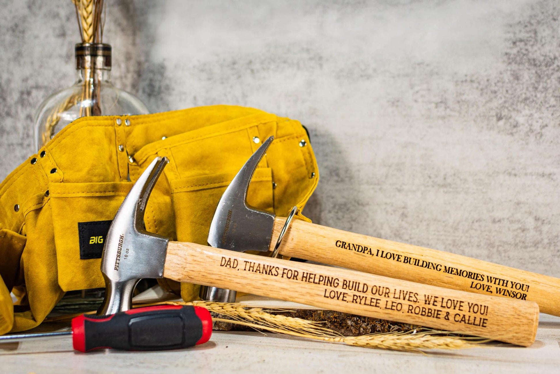 Personalized Hammer For Fathers Day, Gift for Carpenter, Handyman Present, Gift for Grandpa, Mens Gift, Anniversary Gift