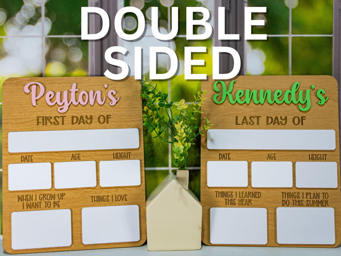 Back to School Dry Erase Board, First Day of School Photo Board, Back to School Picture Board, First Day of School Sign, Sign for School