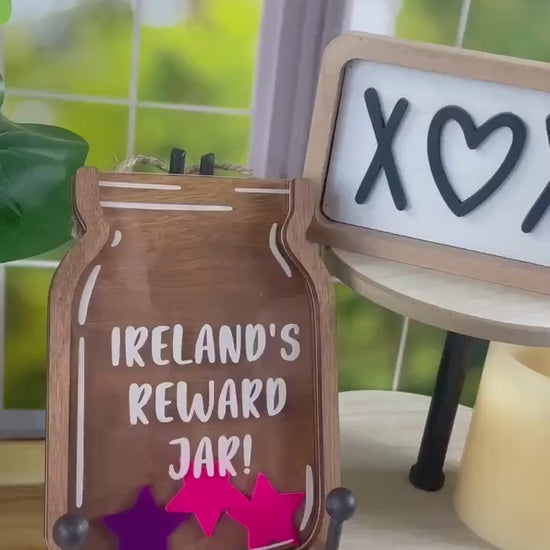 Potty Training Reward Jar | Reward Jar | Reward Tokens