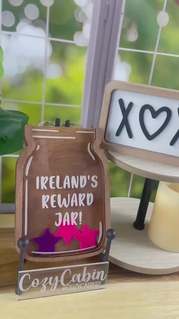 Potty Training Reward Jar | Reward Jar | Reward Tokens