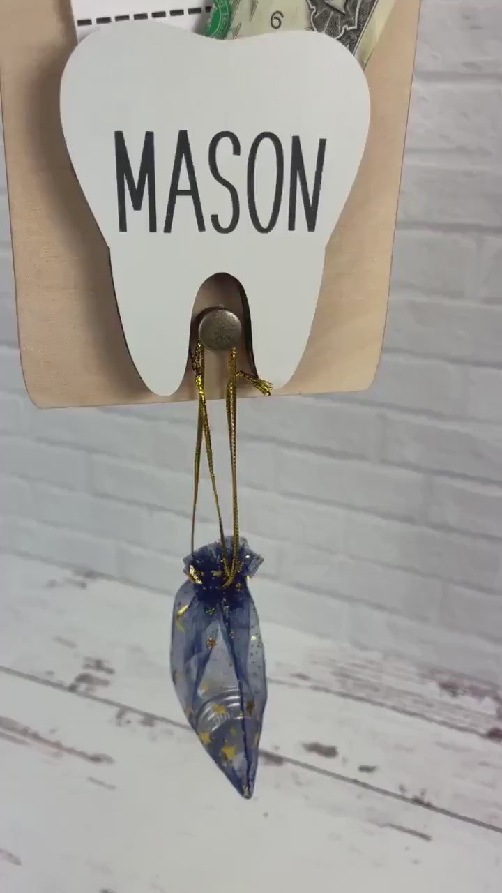 Tooth Fairy Kit | Tooth Fairy Holder | Tooth Fairy Doorknob Sign